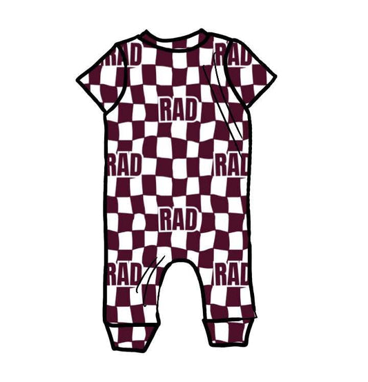 Burgundy Rad Handmade