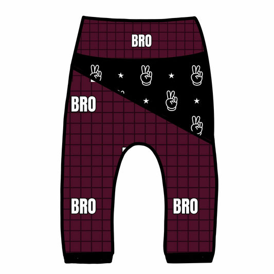 Burgundy Bro Handmade