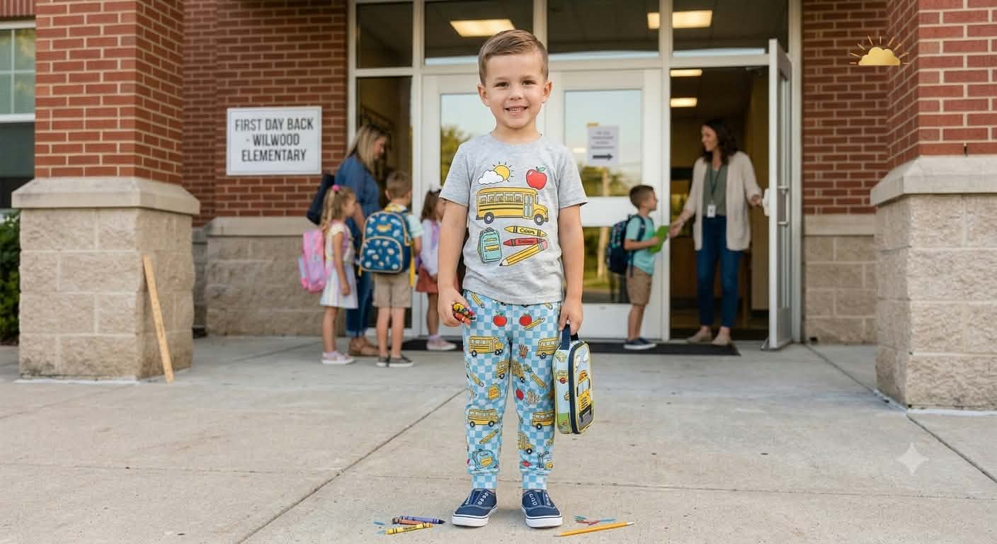 Bus Back to School Handmade