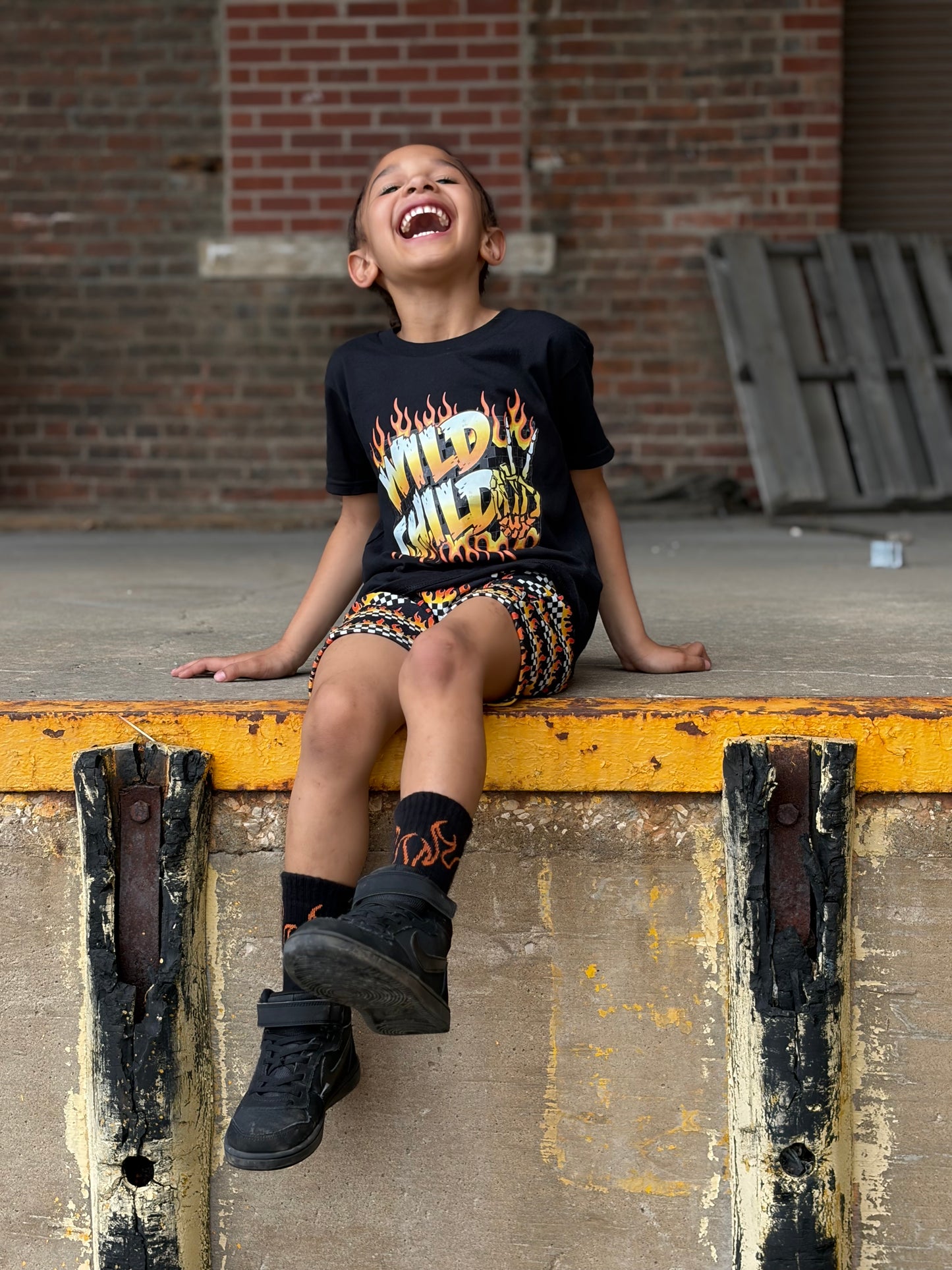 Wild Child Girls Shirt Boys Shirt