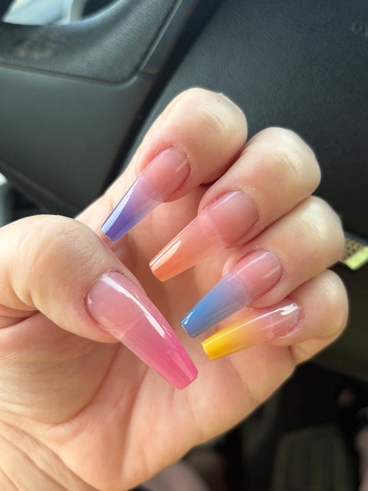 Spring Long Nails