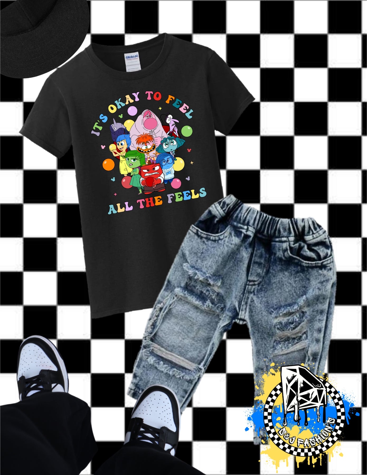 Inside Out Characters Boys Shirt Girls Shirt