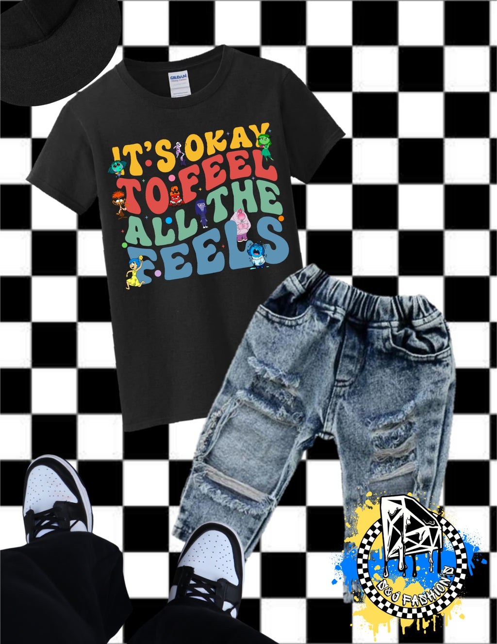 Inside out Characters Boys Shirt Girls Shirt