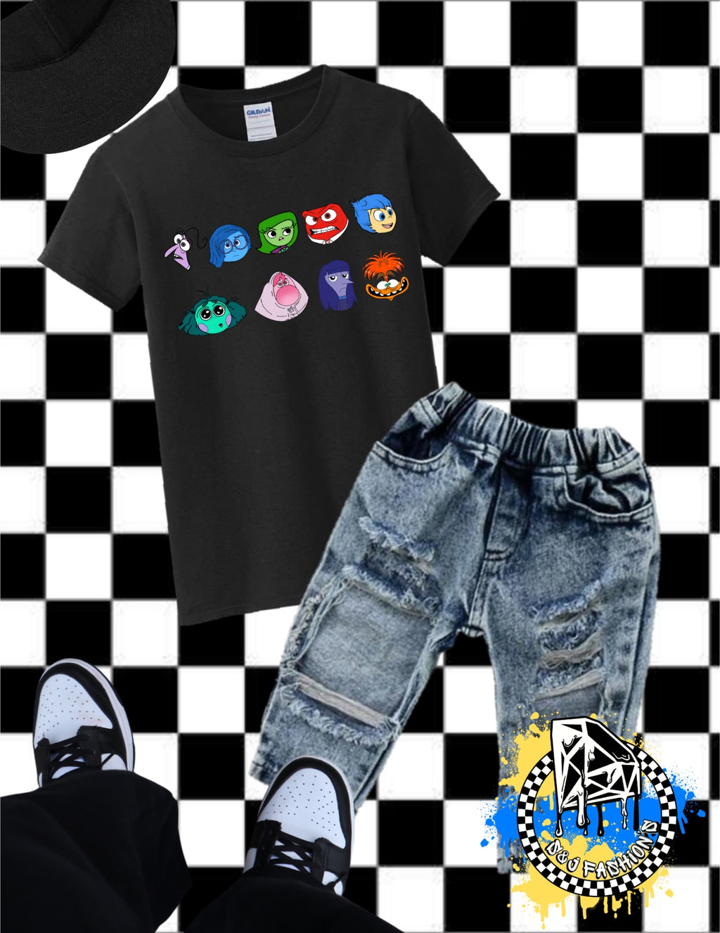 Inside out Characters Boys Shirt Girls Shirt