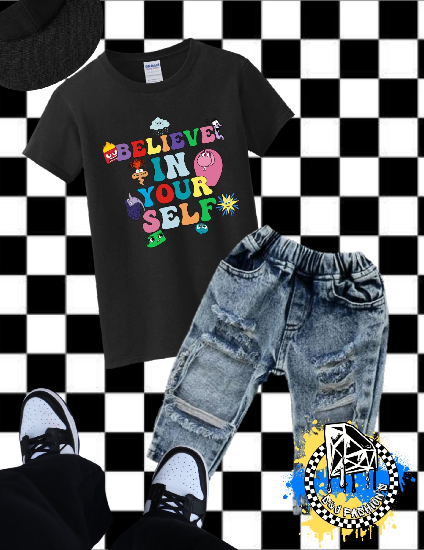 Inside Out Characters Boys Shirt Girls Shirt