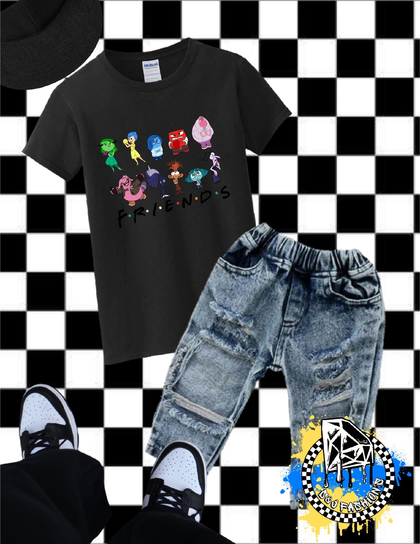 Inside Out Characters Boys Shirt Girls Shirt