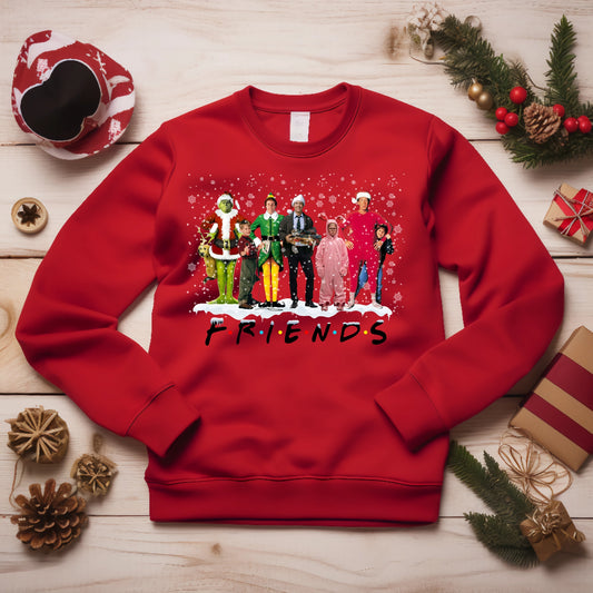 Christmas Friends Boys Shirt Girls Shirt Ladies Shirt Mens Shirt