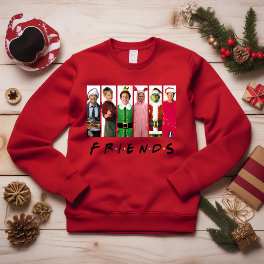 Christmas Friends Boys Shirt Girls Shirt Ladies Shirt Mens Shirt