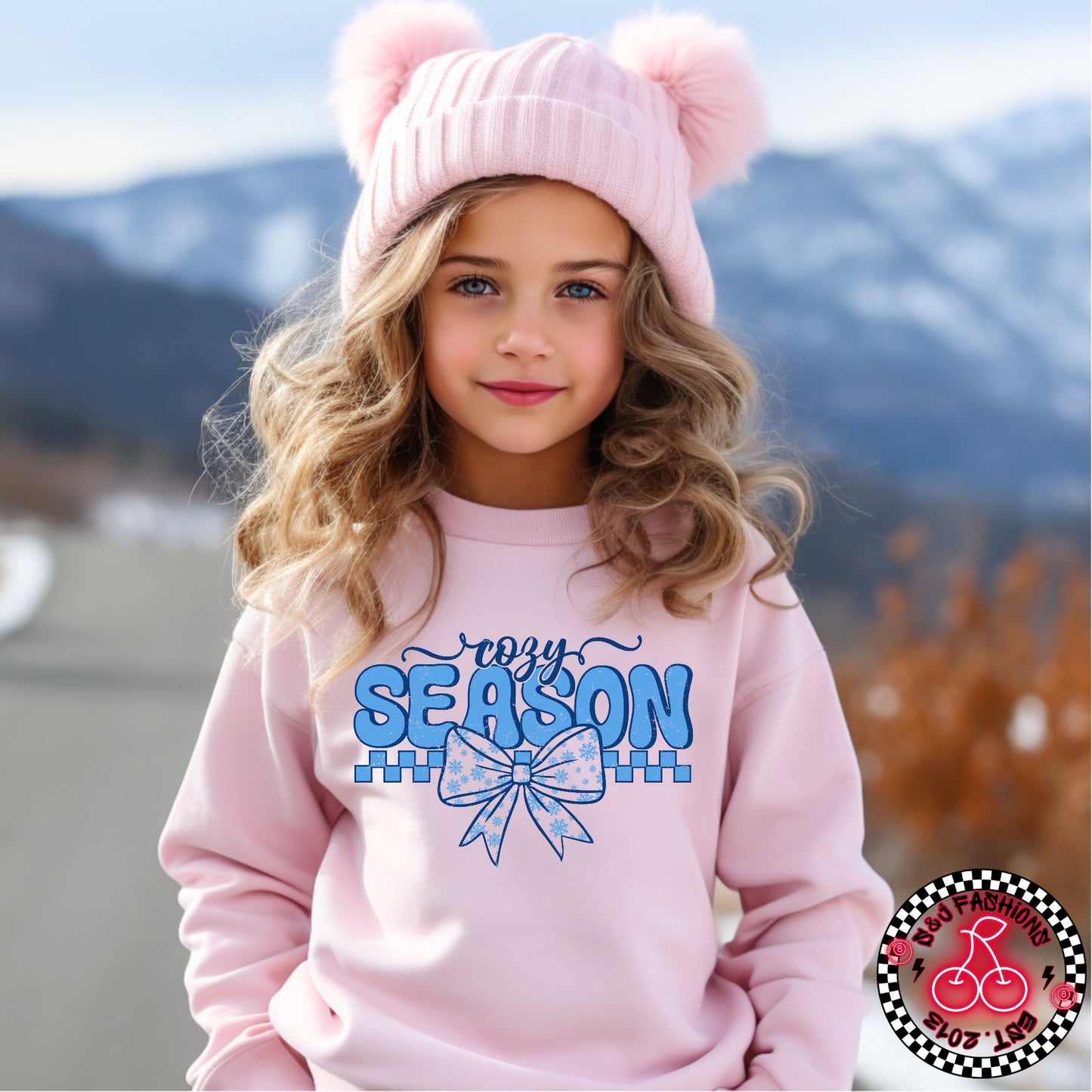 Cozy Season Winter Ladies Shirt Girls Shirt