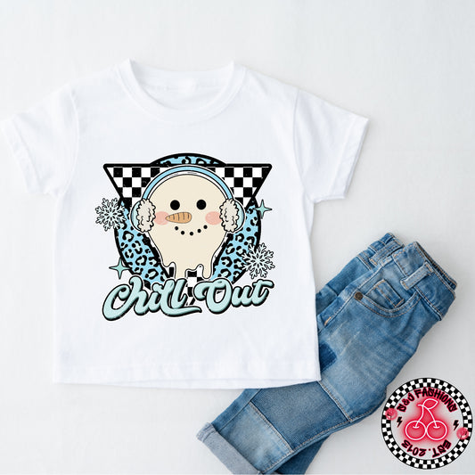 Chill Out Winter Ladies Shirt Girls Shirt Boys Shirt Men's Shirt