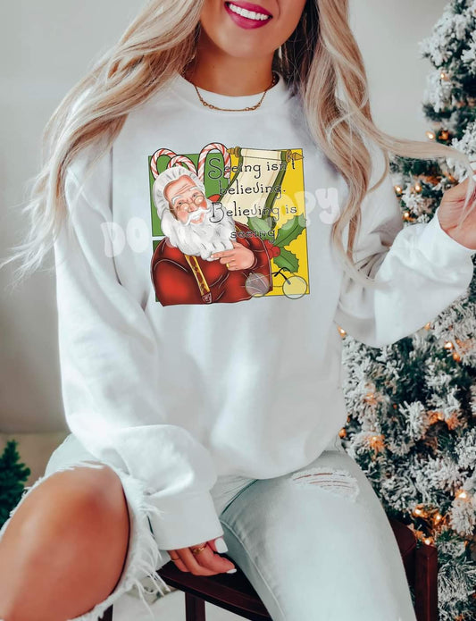 Santa Christmas Boys Shirt Girls Shirt