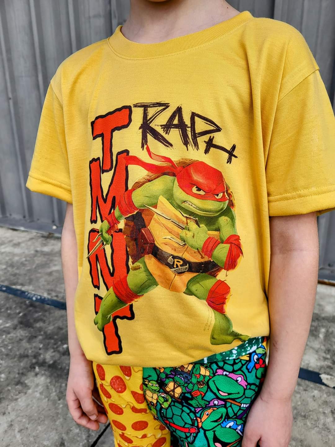 Ninja Turtle cartoon shirt Boys Shirt Girls Shirt