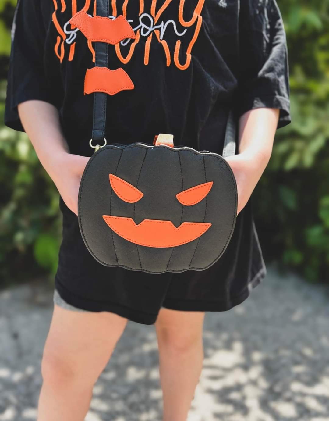 Black Pumpkin Bag Halloween