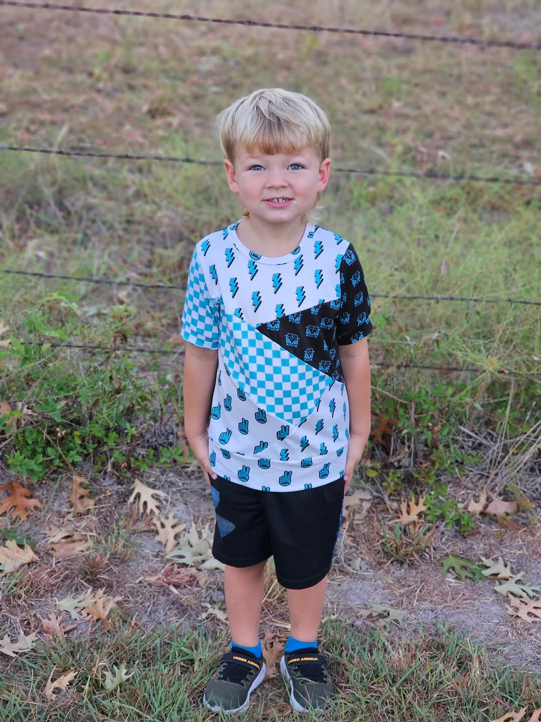 Short Sleeve Scrappy Shirt