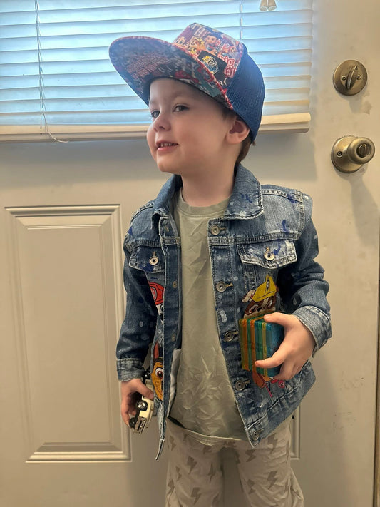 Paw Patrol Paint Splatters Denim Jacket  Girls Boys