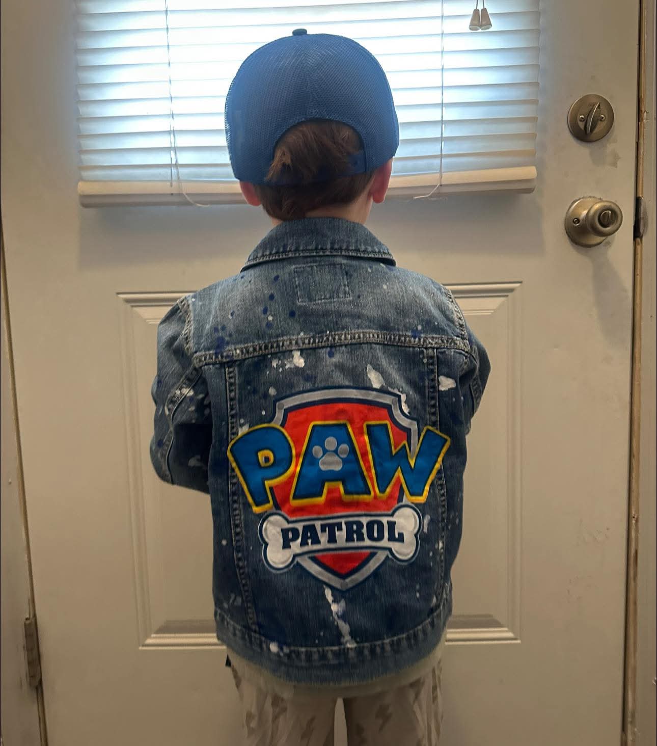Paw Patrol Paint Splatters Denim Jacket  Girls Boys