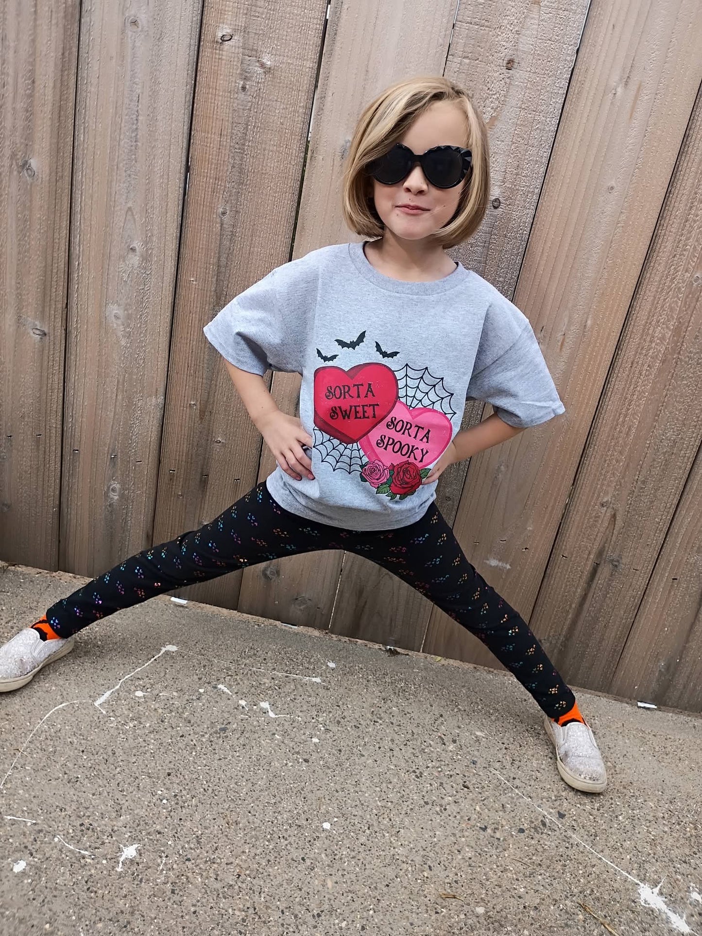 Sorta Sweet Sorta Spooky Valentine's Girls Shirt Boys Shirt Men's Shirt Ladies Shirt