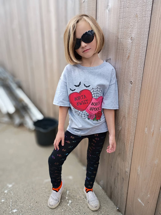 Sorta Sweet Sorta Spooky Valentine's Girls Shirt Boys Shirt Men's Shirt Ladies Shirt