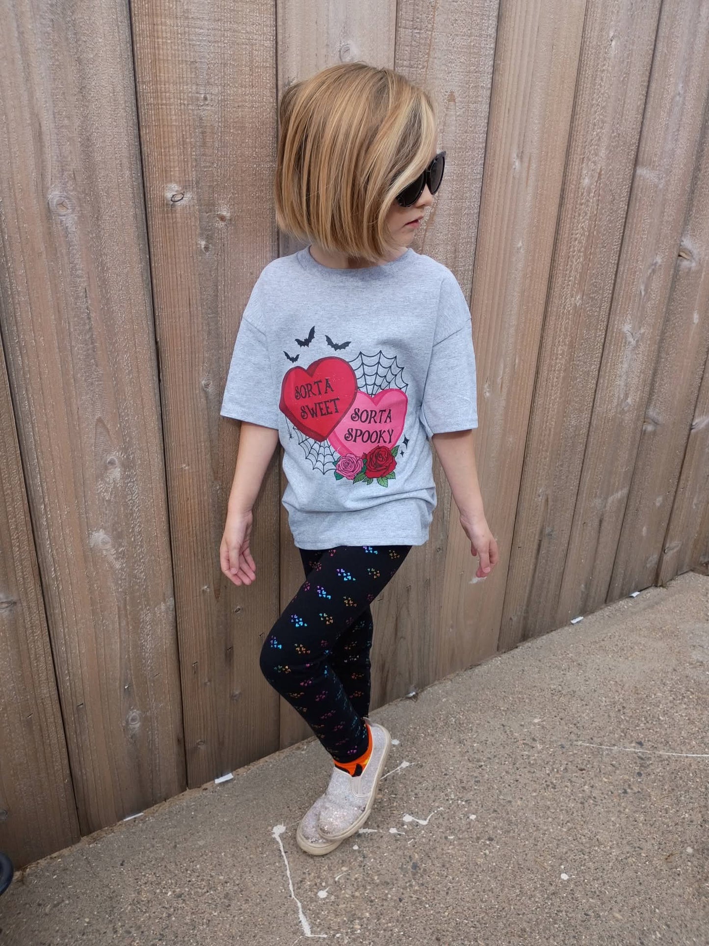 Sorta Sweet Sorta Spooky Valentine's Girls Shirt Boys Shirt Men's Shirt Ladies Shirt