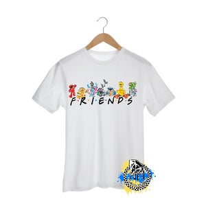 Sesame Street Friends Boys Shirt Girls Shirt Ladies Shirt Mens Shirt