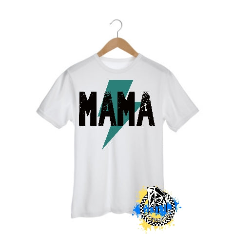 Mama & Little Man Mommy and Me Ladies Shirt Girls Shirt Boys Shirt