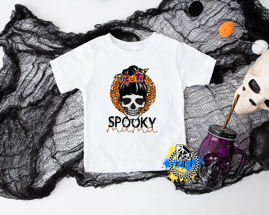 Spooky Mama Halloween Ladies Shirt