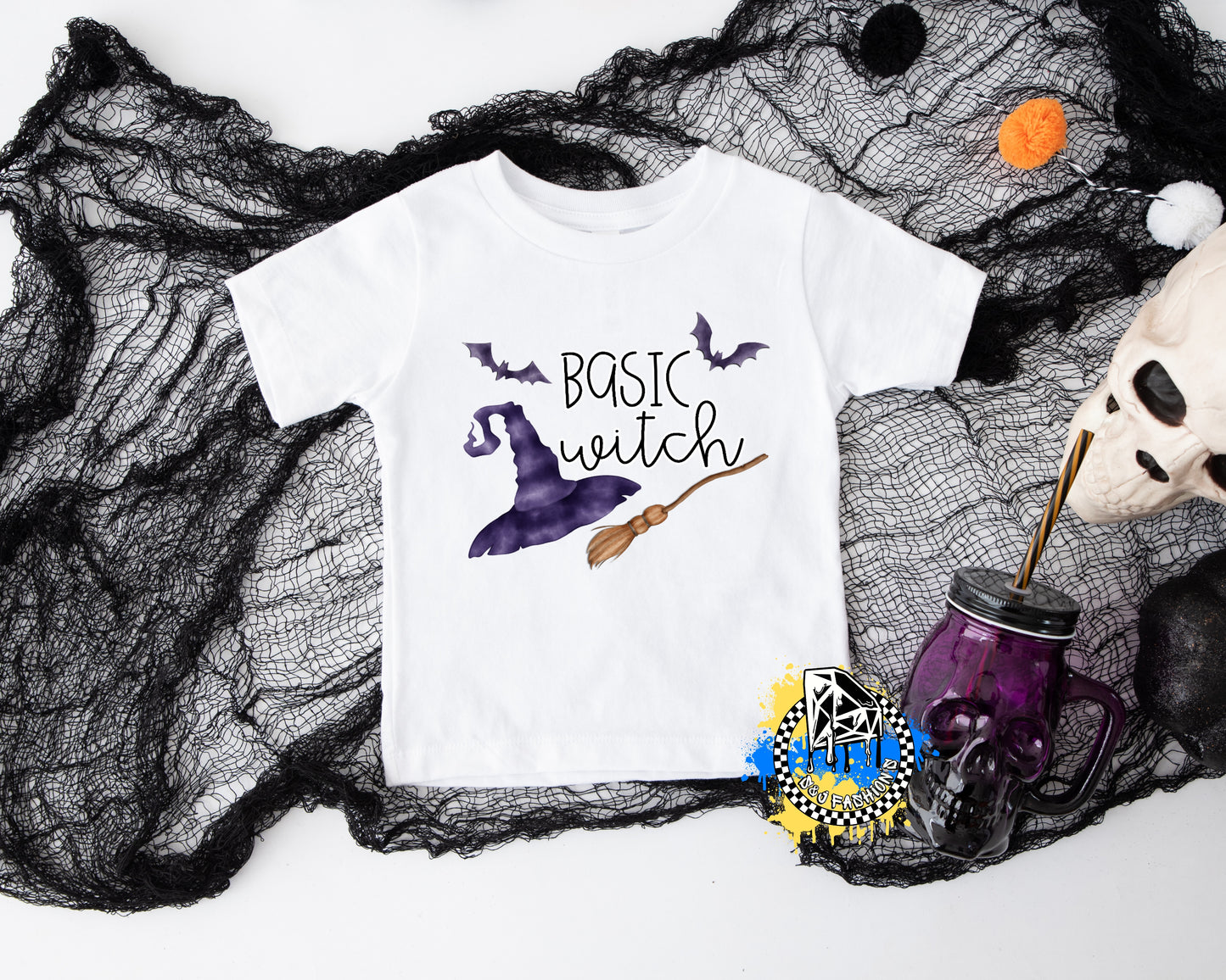 Basic Witch Halloween Girls Shirt