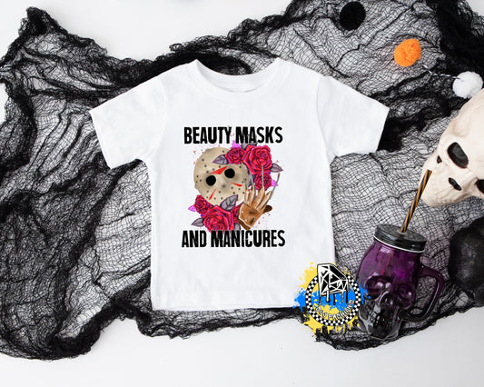 Beauty Mask & Manicure Jason Halloween Ladies
