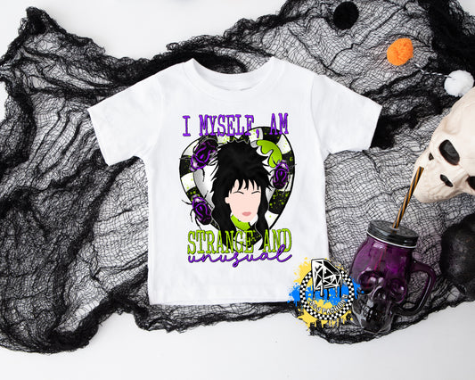 Beetlejuice Strange and Unusual Boys Shirt Girls Shirt Ladies Shirt Halloween