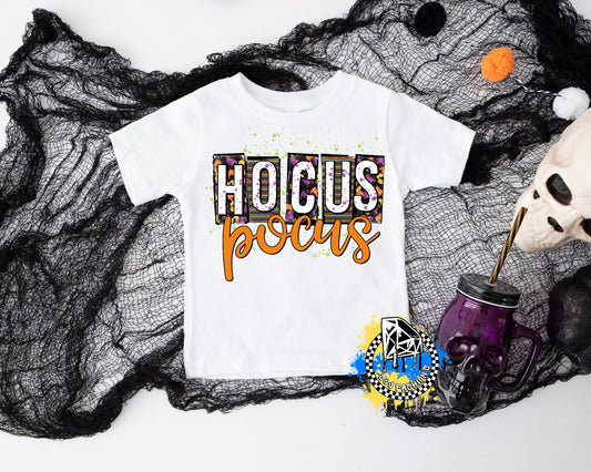 Hocus Pocus Halloween Girls Shirt Ladies Shirt