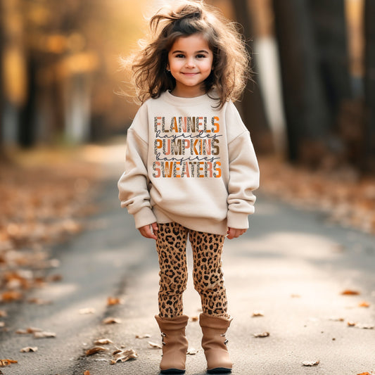 Flannel Hayrides Pumpkins Bonfires Sweaters Fall Ladies Shirt Girls Shirt Boys Shirt
