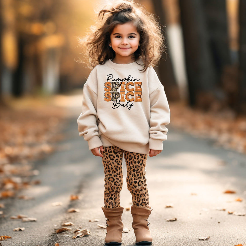 Pumpkin Spice Spice Baby Fall Ladies Shirt Girls Shirt Boys Shirt