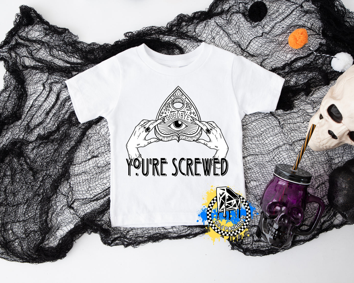 Your Screwed Halloween Girls Shirt