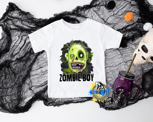 Zombie Boy Boys Shirt Halloween