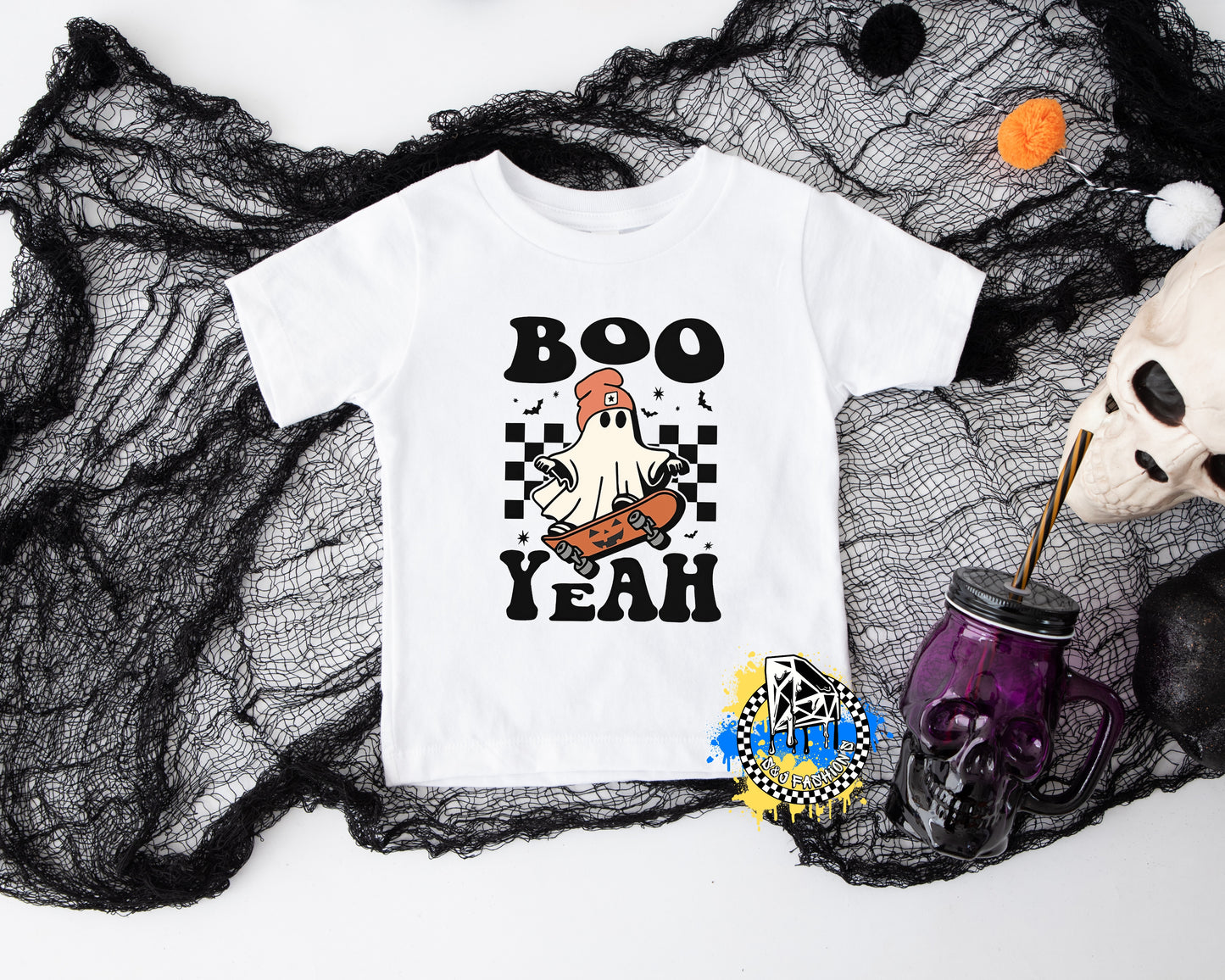 Boo Yeah Halloween Boys Shirt Mens Shirt Girls Shirt