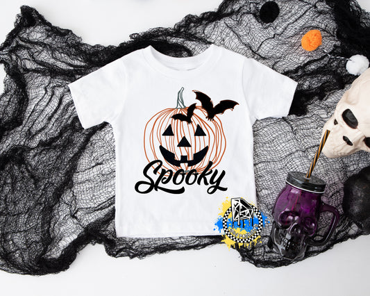 Spooky Halloween Girls Shirt Boys Shirt