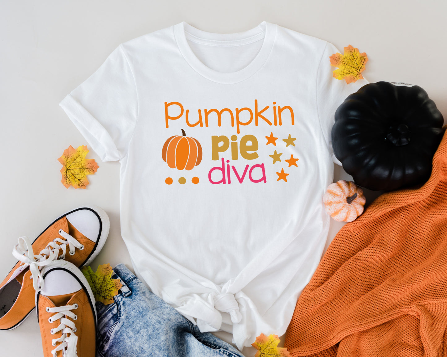 Pumpkin Pie Diva Girls Shirt