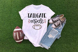 Tailgate Mode Girls Shirt Boys Shirt Fall Football