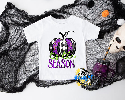 Tis The Season Halloween Ladies Shirt Girls Shirt