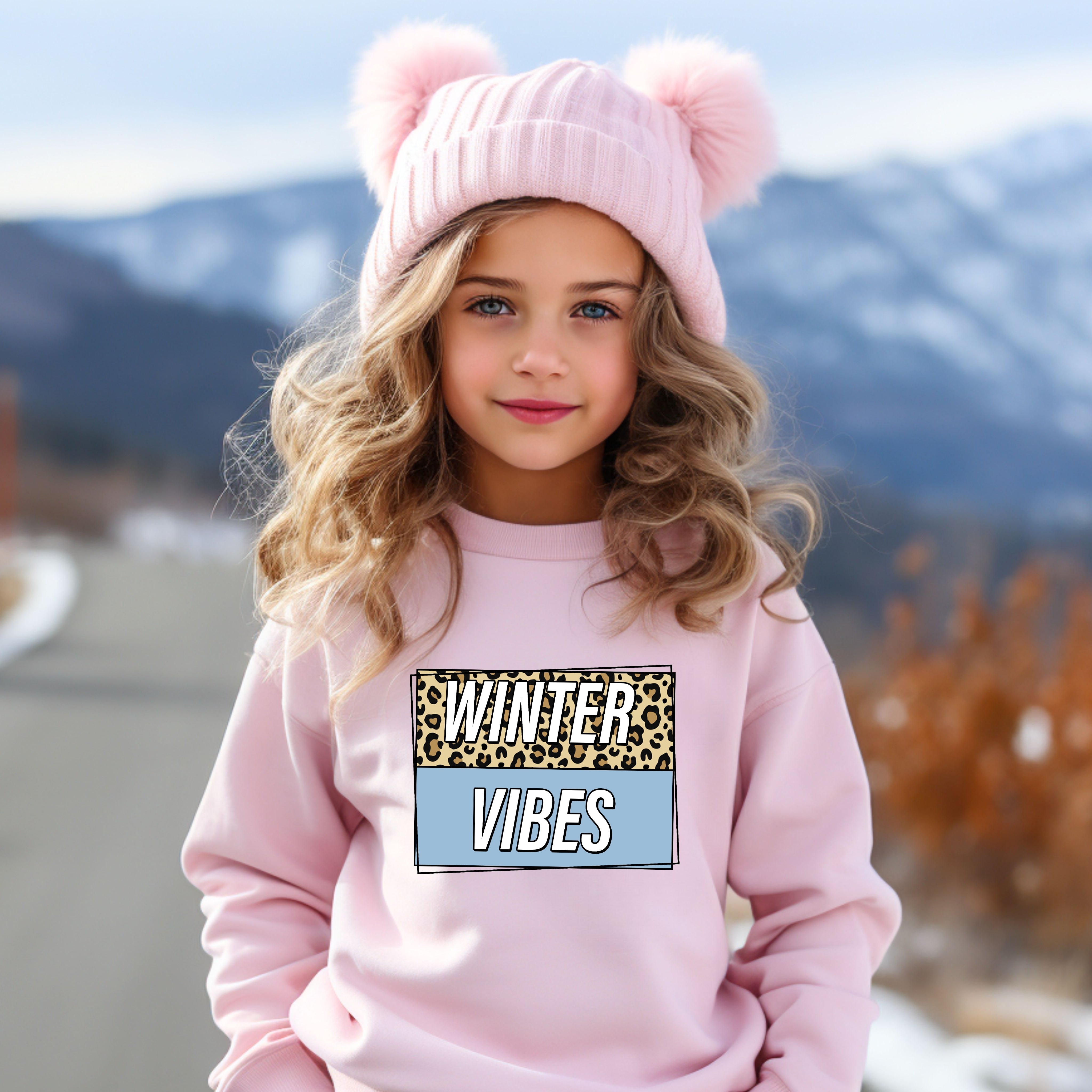 Winter Vibes Ladies Shirt Girls Shirt Mens Shirt Boys Shirt