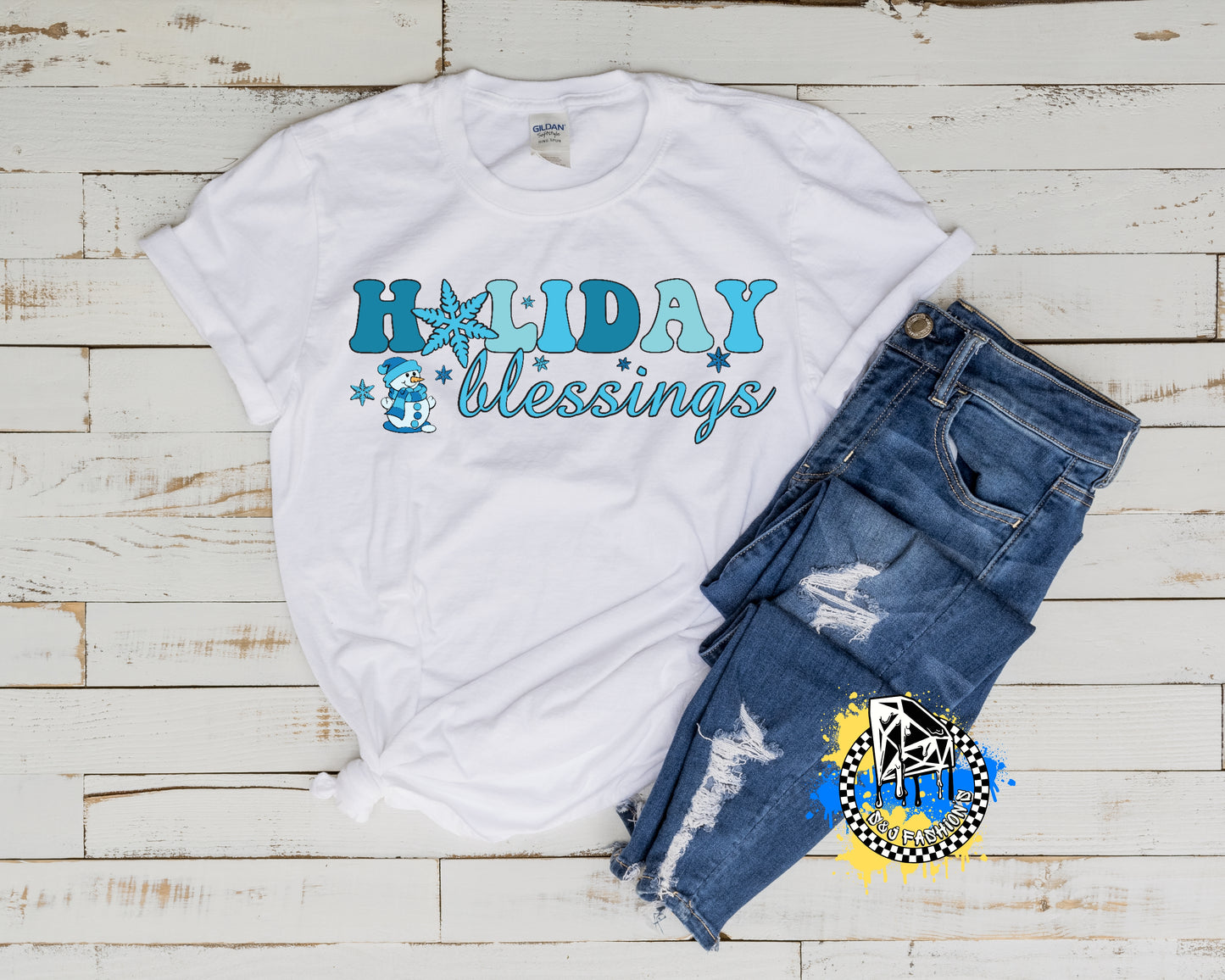 Holiday Blessing Winter Boys Shirt Girls Shirt Ladies Shirt Mens Shirt