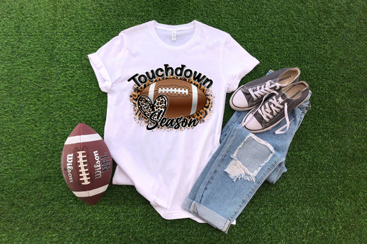 Touchdown Season Football Boys Shirt Girls Shirt Ladies Shirt Mens Shirt