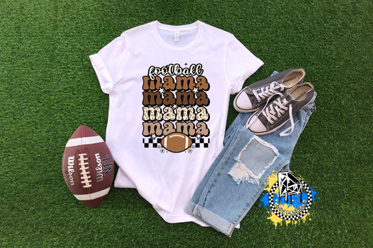 Football Mom Ladies Shirt