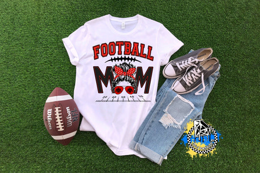 Football Mom Ladies Shirt