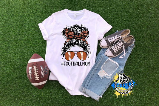 Football Mom Ladies Shirt