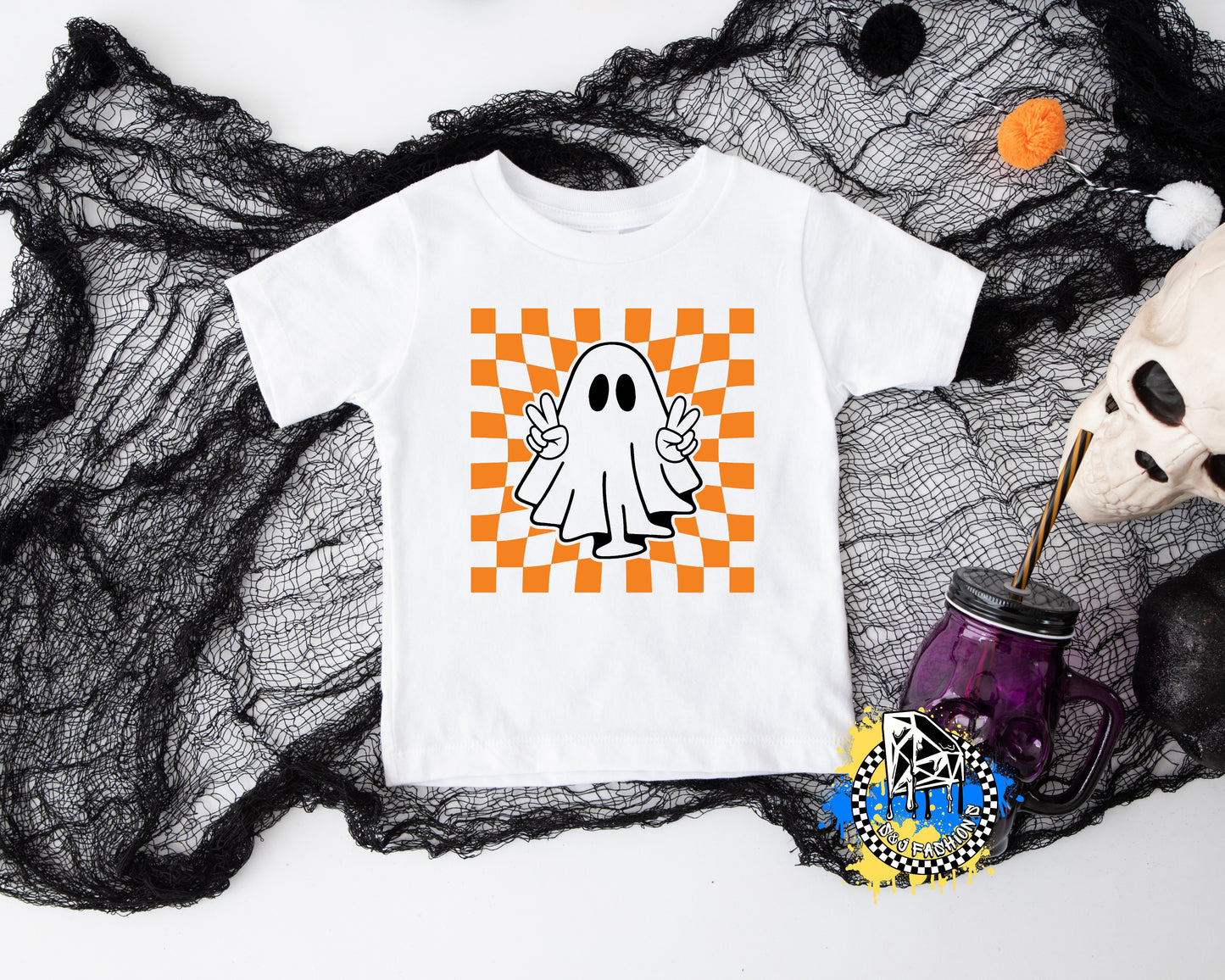 Ghost Halloween Boys Shirt Girls Shirt Ladies Shirt Mens Shirt