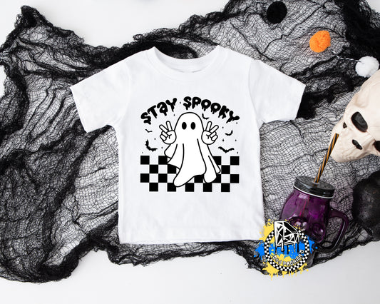 Stay Spooky Halloween Boys Shirt Girls Shirt Ladies Shirt Mens Shirt