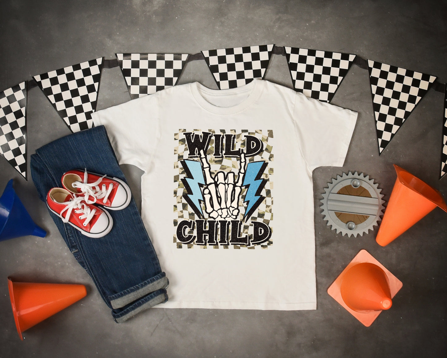 Wild Child Girls Shirt Boys Shirt