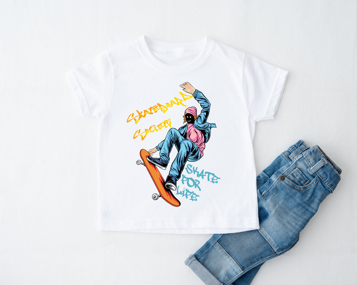 Skater Girls Shirt Ladies Shirt Mens Shirt Boys Shirt