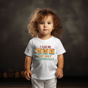 I Can Be Scary Fall Halloween Ladies Shirt Girls Shirt Boys Shirt